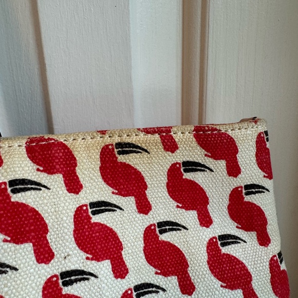 Kate Spade toucan canvas tote bag - Picture 3 of 6